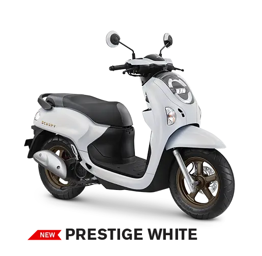 scoopy prestige white