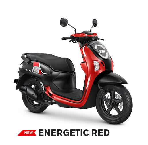 scoopy sporty red